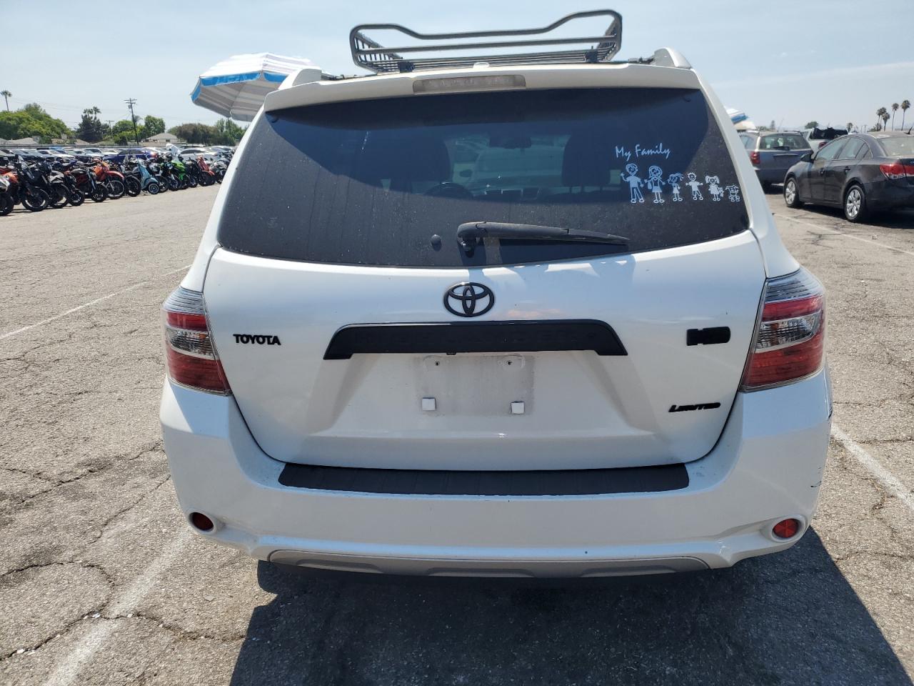 2009 Toyota Highlander Hybrid Limited VIN: JTEEW44A092028361 Lot: 67143945