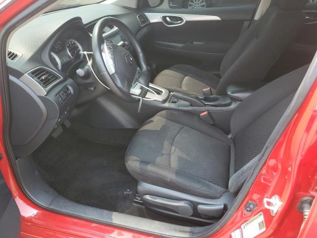  NISSAN SENTRA 2015 Czerwony