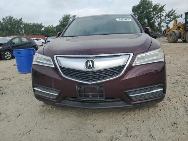  ACURA MDX 2016 Бордовый