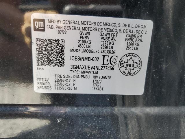 2022 CHEVROLET EQUINOX LT  