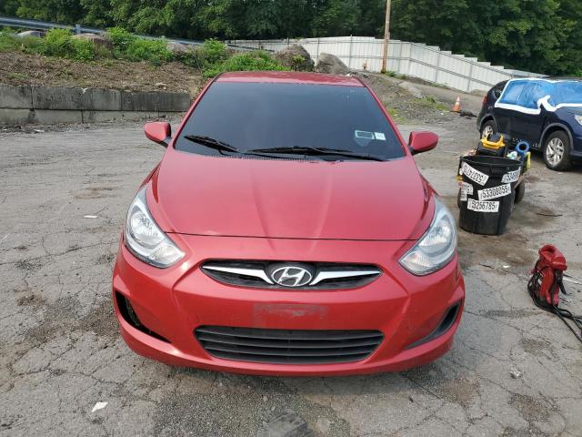  HYUNDAI ACCENT 2014 Czerwony