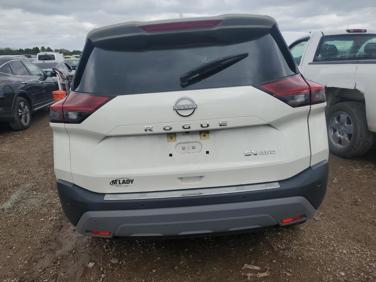 2022 Nissan Rogue Sv VIN: JN8BT3BB2NW337956 Lot: 69225785