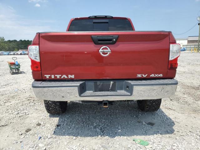  NISSAN TITAN 2017 Красный