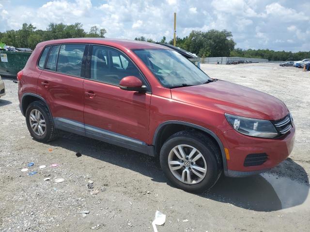  VOLKSWAGEN TIGUAN 2014 Czerwony