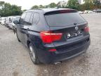 2013 BMW X3 XDRIVE20D M SPORT AUTO  for sale at Copart WOLVERHAMPTON