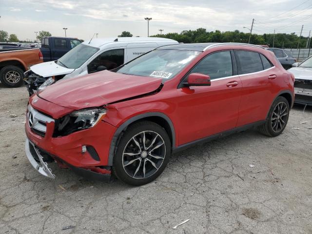  MERCEDES-BENZ GLA-CLASS 2017 Красный
