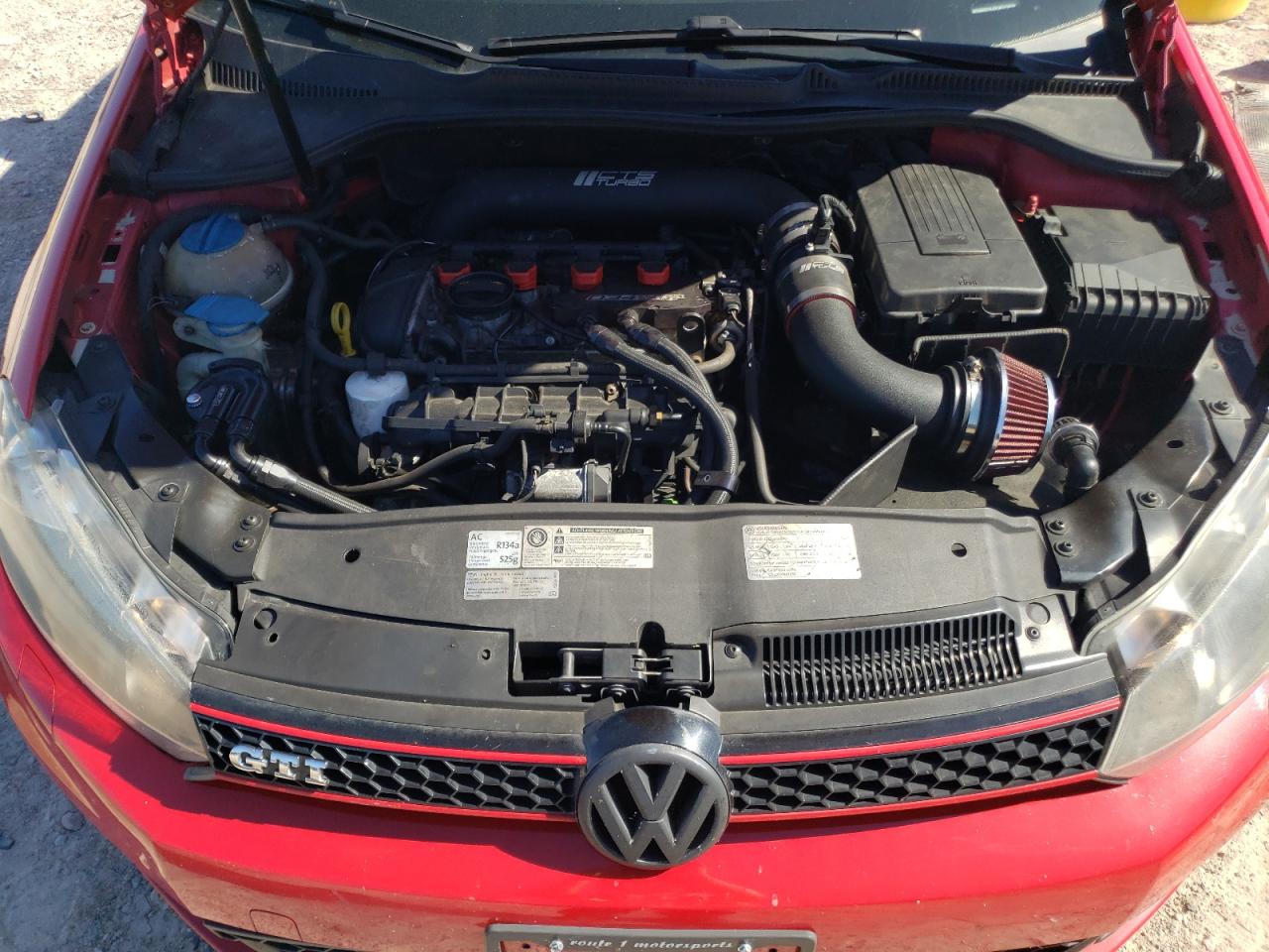 2012 Volkswagen Gti VIN: WVWHD7AJ0CW313638 Lot: 69956785