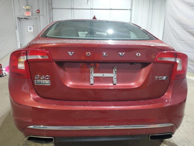  VOLVO S60 2017 Красный