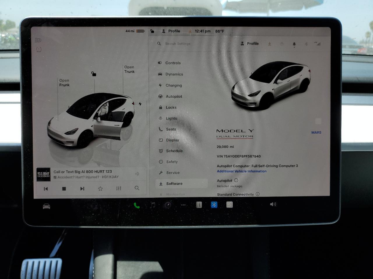 2023 Tesla Model Y VIN: 7SAYGDEF8PF587940 Lot: 68134565