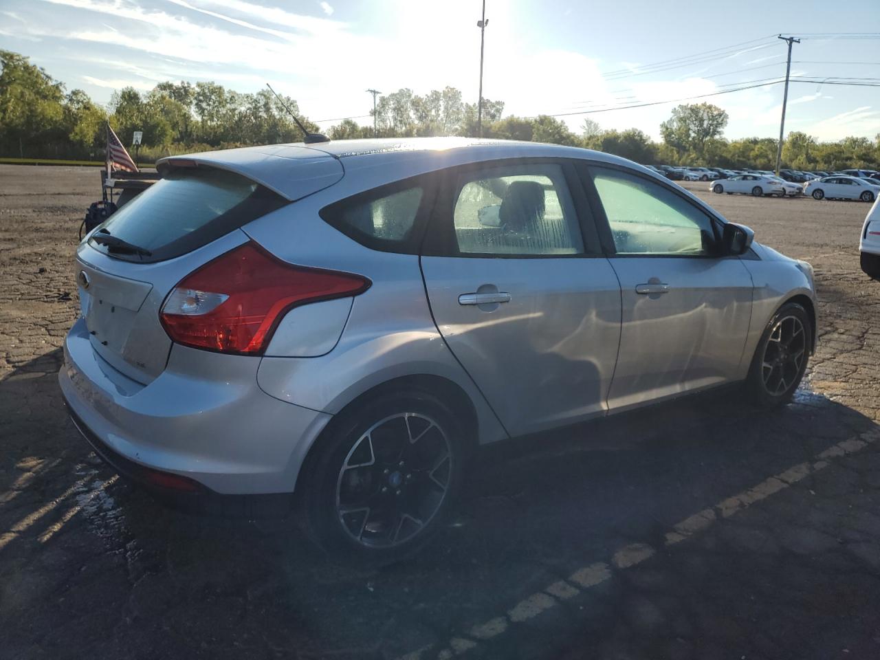 2012 Ford Focus Se silver null gas 1FAHP3K20CL234484 photo #4