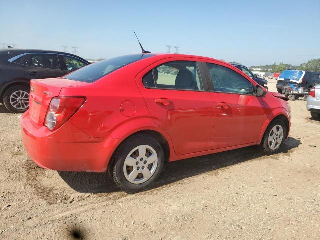  CHEVROLET SONIC 2014 Red