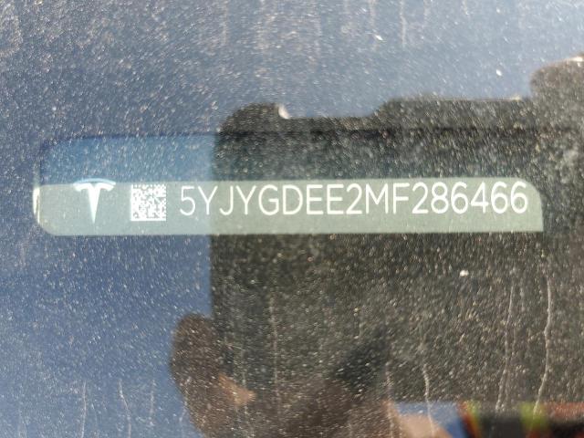 2021 TESLA MODEL Y   