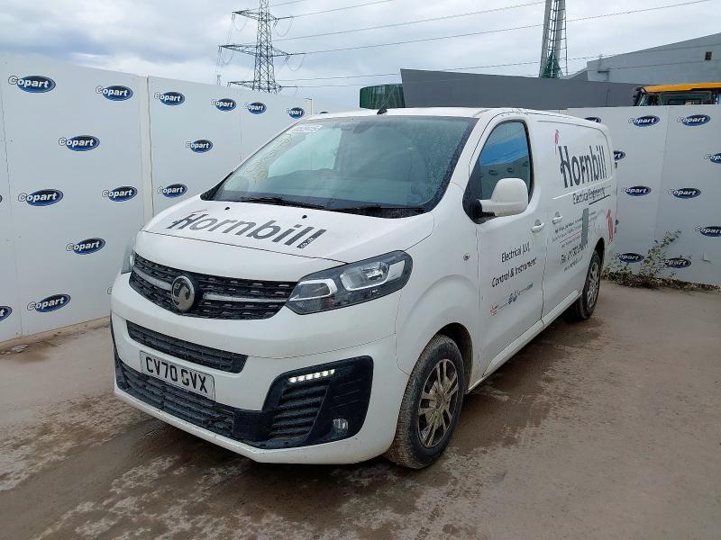 2020 VAUXHALL VIVARO 2900 SPORTIVE S/S 2900 1.5D 100PS SPORTIVE H1 VAN for sale at Copart BRISTOL