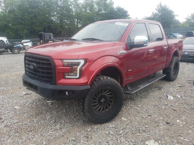 2016 FORD F150 SUPERCREW   for sale at Copart TN - KNOXVILLE