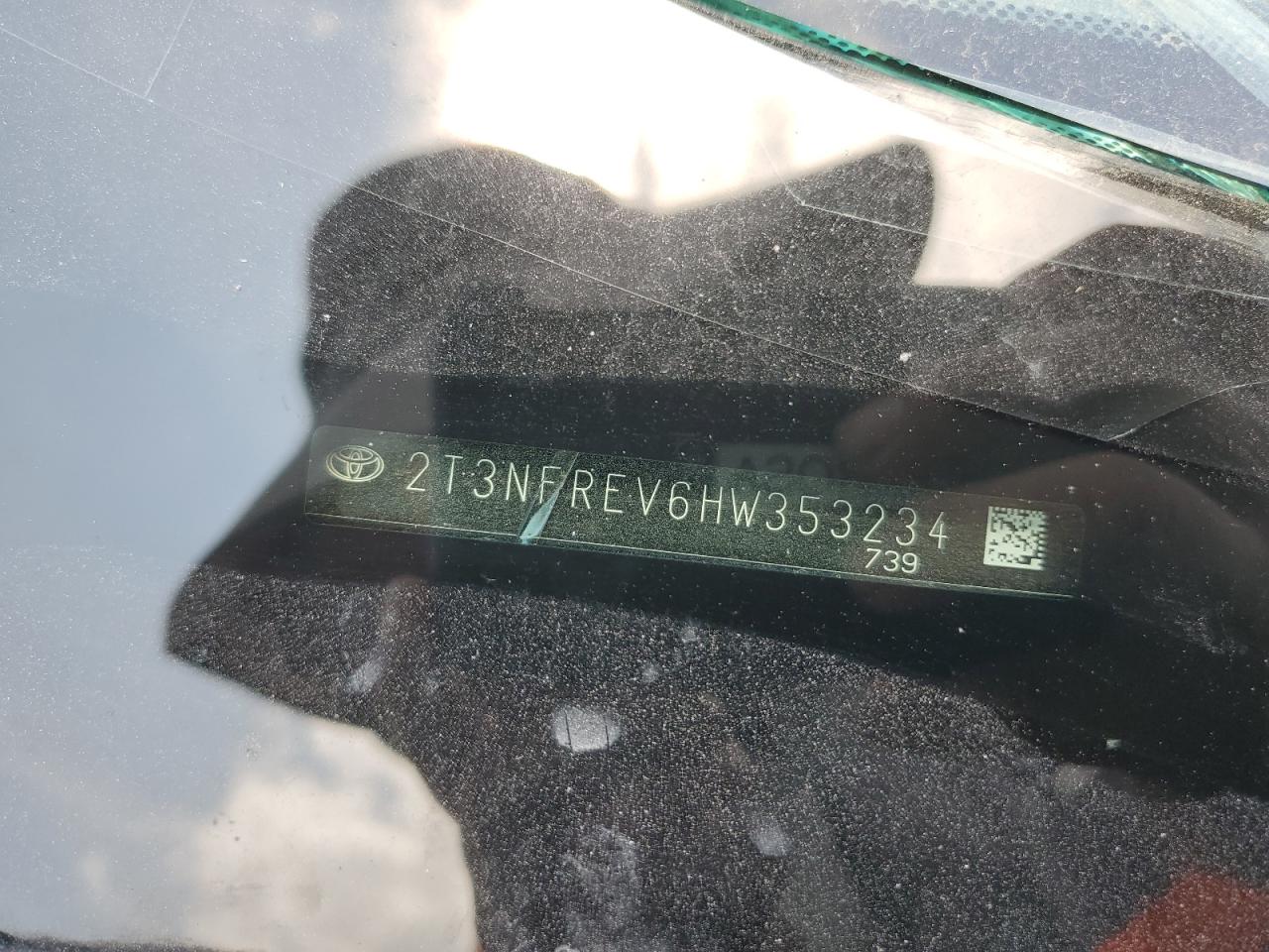 2017 Toyota Rav4 Se VIN: 2T3NFREV6HW353234 Lot: 67441535