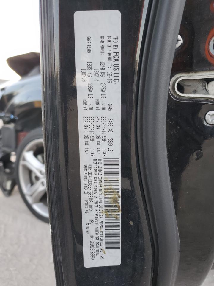 2017 Dodge Journey Crossroad VIN: 3C4PDCGB8HT566496 Lot: 70179045