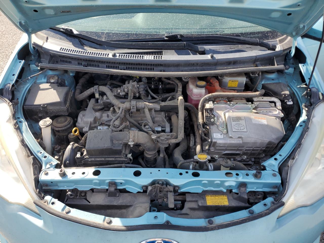 2013 Toyota Prius C VIN: JTDKDTB36D1056210 Lot: 68711645