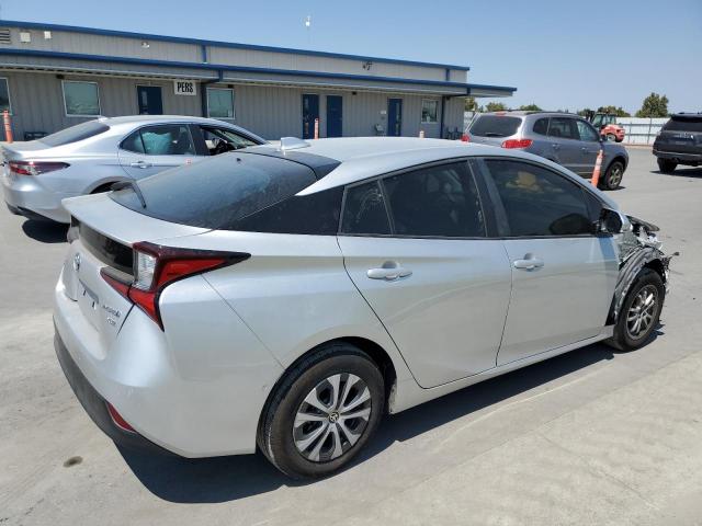  TOYOTA PRIUS 2020 Серебристый