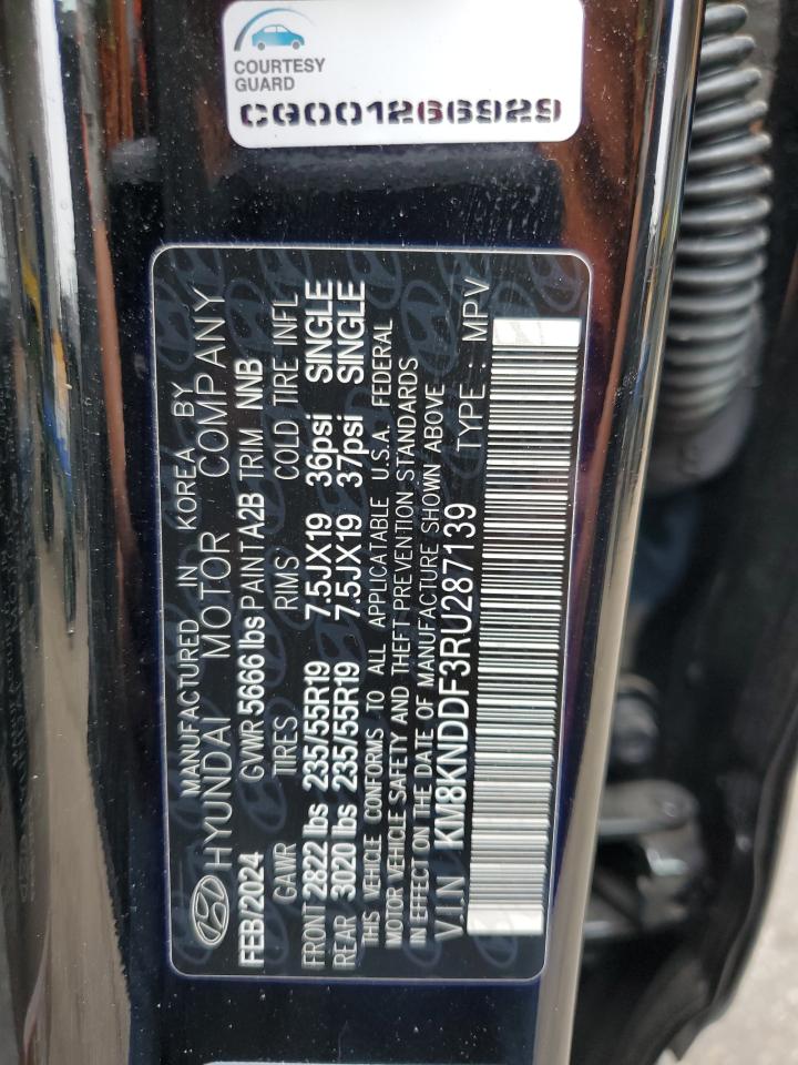 2024 Hyundai Ioniq 5 Sel VIN: KM8KNDDF3RU287139 Lot: 69884055