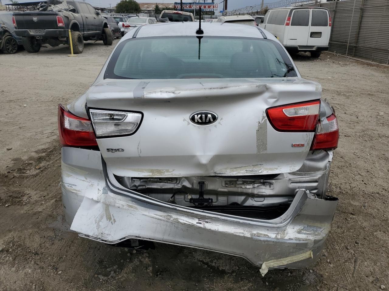 2014 Kia Rio Lx VIN: KNADM4A30E6351613 Lot: 70358845
