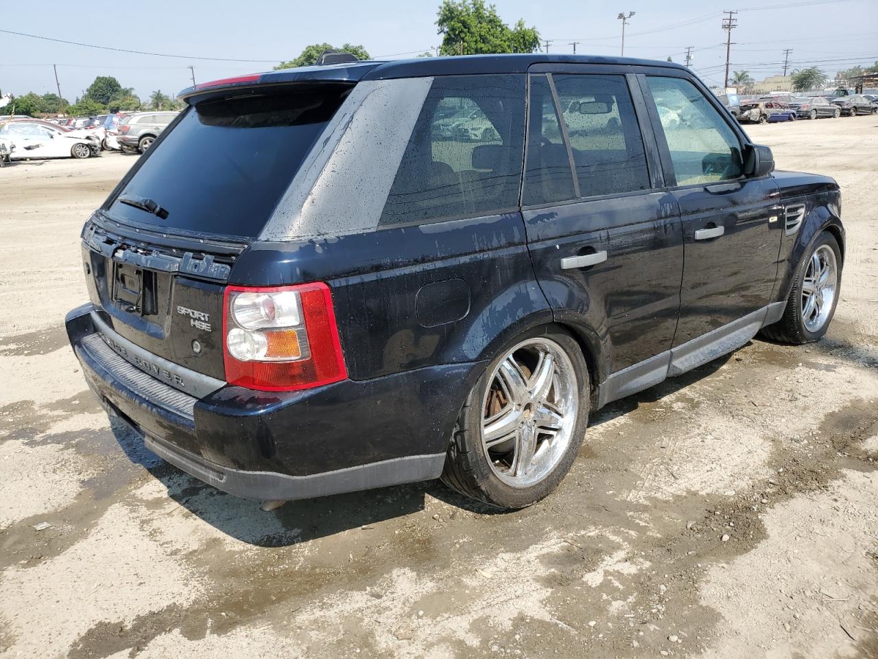 2008 Land Rover Range Rover Sport Hse blue suv gas SALSK25418A183224 photo #4