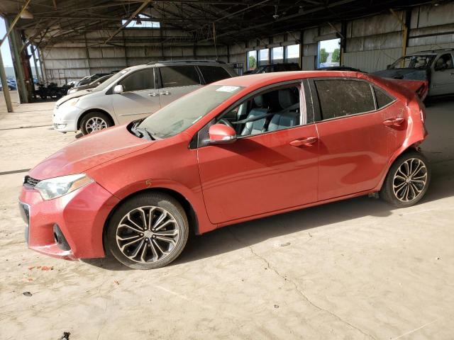  TOYOTA COROLLA 2016 Red