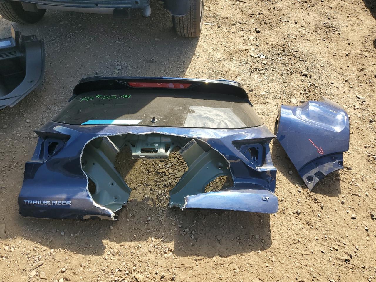 2022 Chevrolet Trailblazer Lt VIN: KL79MPS20NB089001 Lot: 70058185