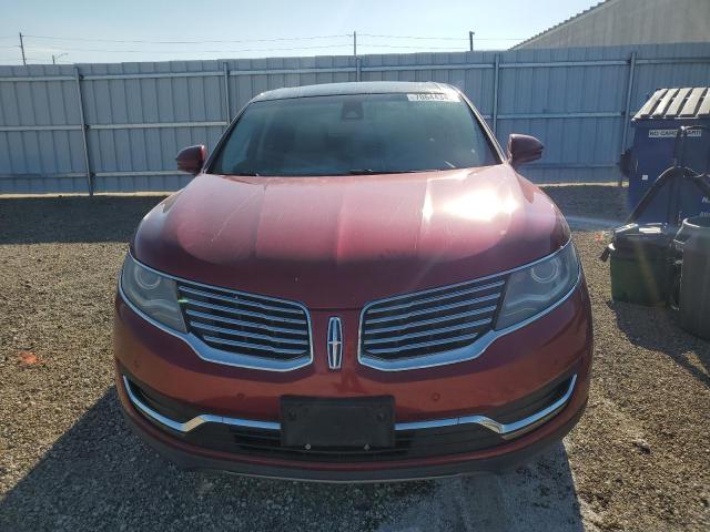 Паркетники LINCOLN MKX 2016 Красный