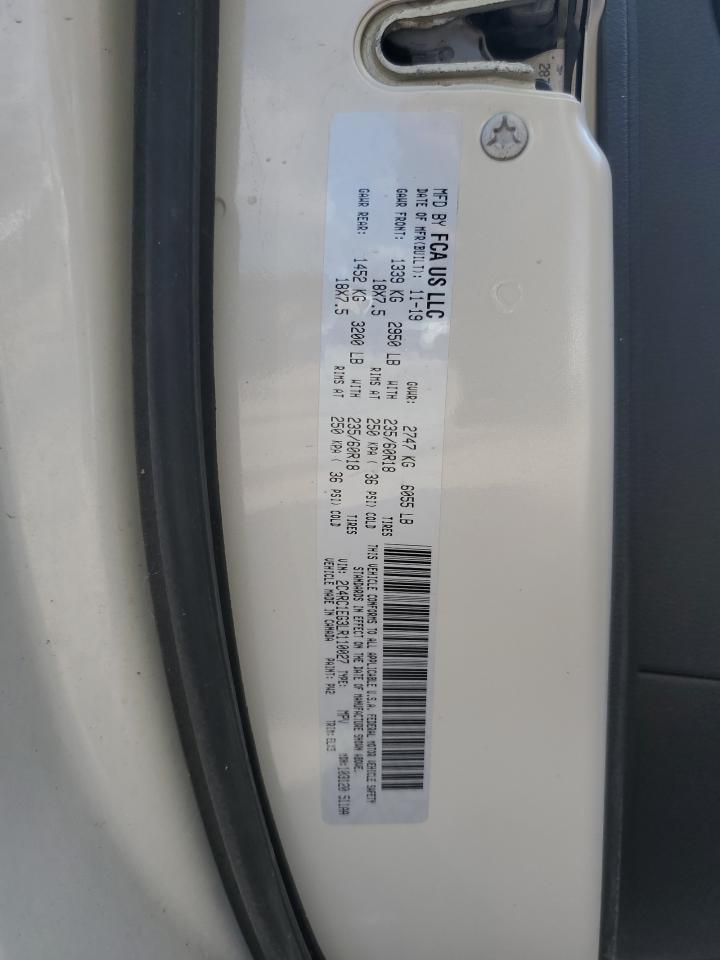 2020 Chrysler Pacifica Touring L Plus VIN: 2C4RC1EG3LR110027 Lot: 67960665