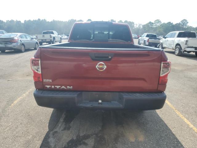  NISSAN TITAN 2017 Bordowy