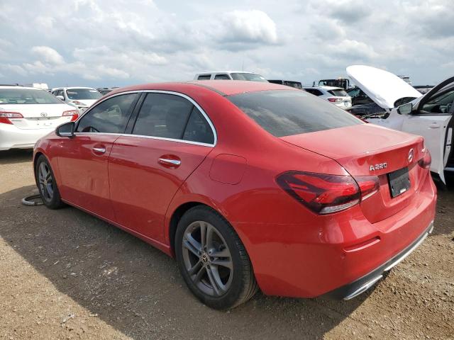  MERCEDES-BENZ A-CLASS 2020 Красный