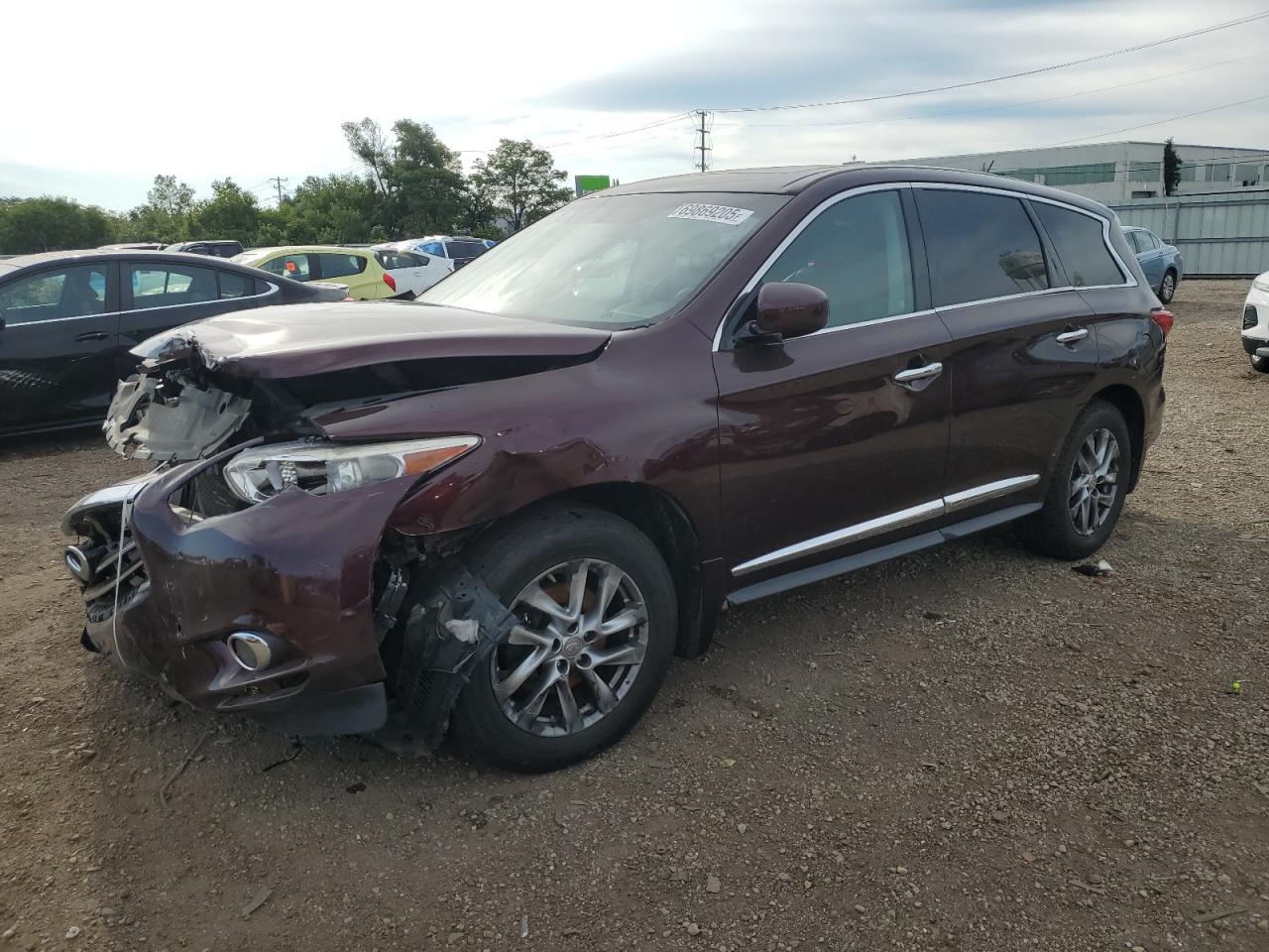 INFINITI JX35 2013. Lot# 69869205. VIN 5N1AL0MMXDC351362. Photo 1