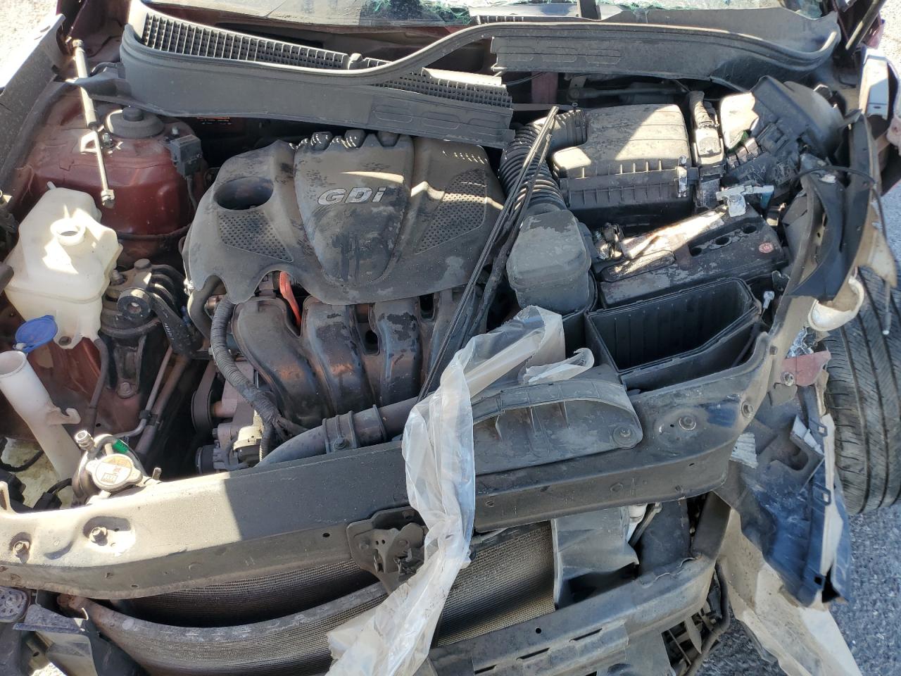 2014 Hyundai Sonata Gls VIN: 5NPEB4AC6EH869406 Lot: 68473825