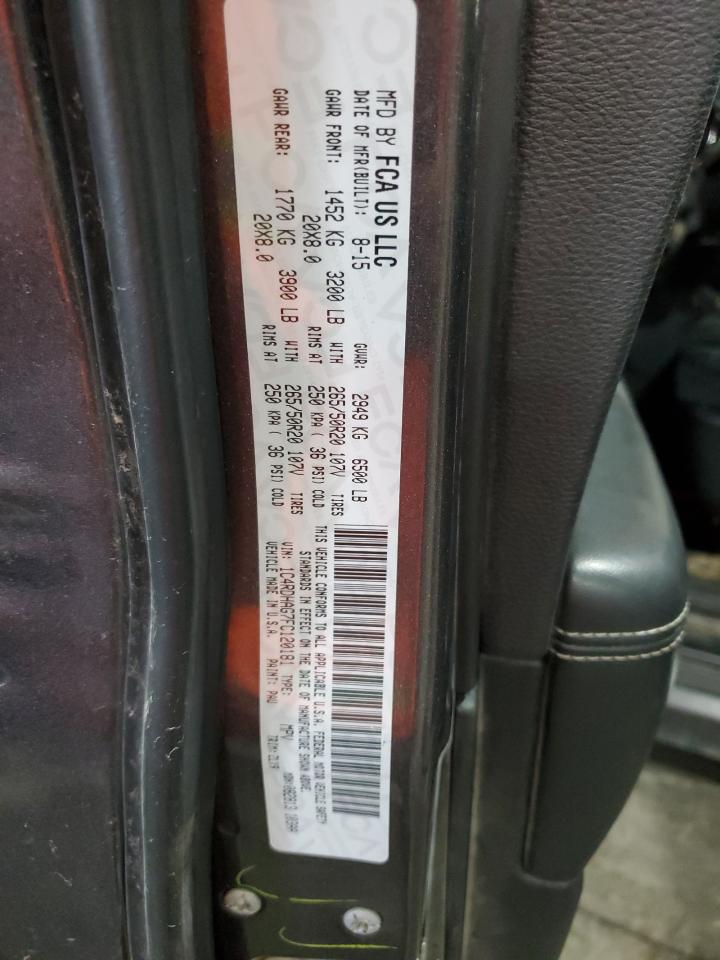 2015 Dodge Durango Sxt VIN: 1C4RDHAG7FC120181 Lot: 69045045