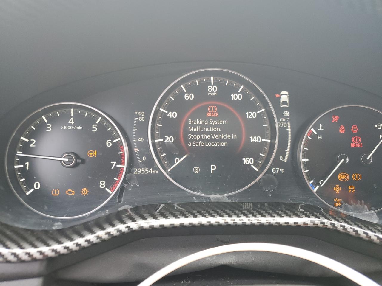 2021 Mazda 3 VIN: JM1BPBJY8M1321854 Lot: 66195155