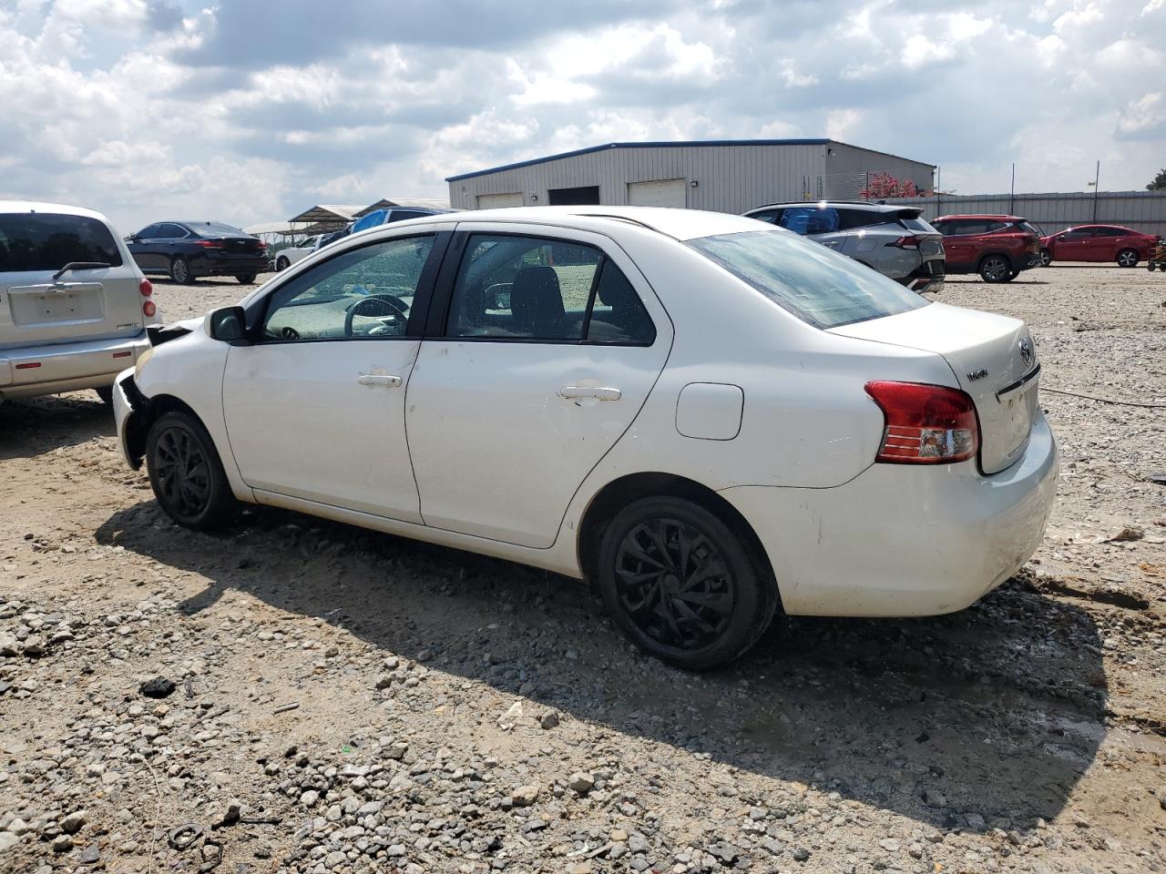 2011 Toyota Yaris white null gas JTDBT4K32B1405840 photo #3