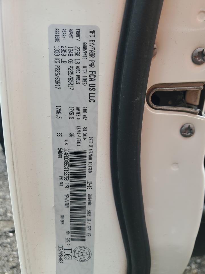 2016 Dodge Journey Se VIN: 3C4PDCAB5GT192758 Lot: 69154625