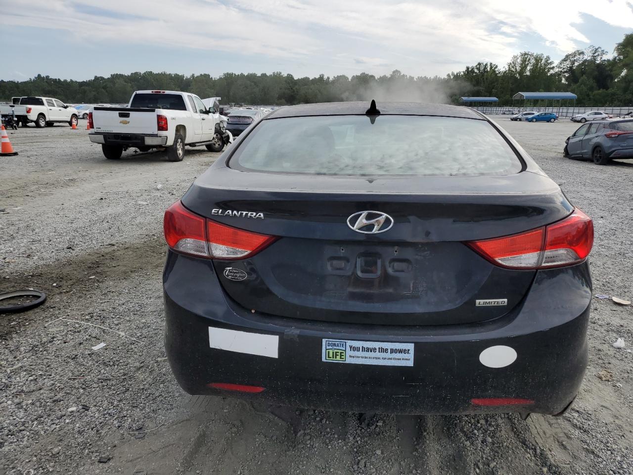2012 Hyundai Elantra Gls VIN: KMHDH4AE3CU407542 Lot: 84925085