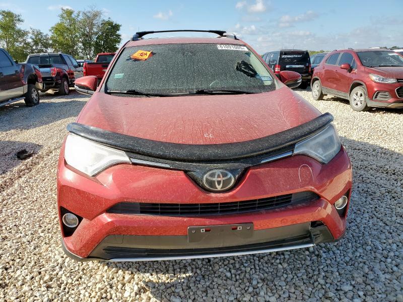  TOYOTA RAV4 2017 Czerwony
