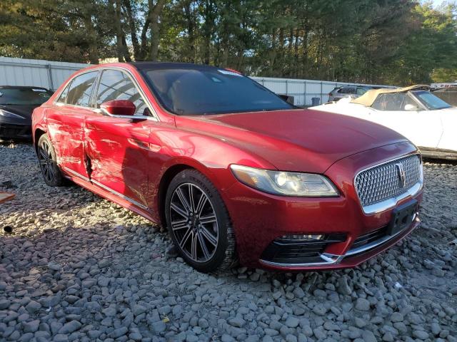  LINCOLN CONTINENTL 2017 Бургунди