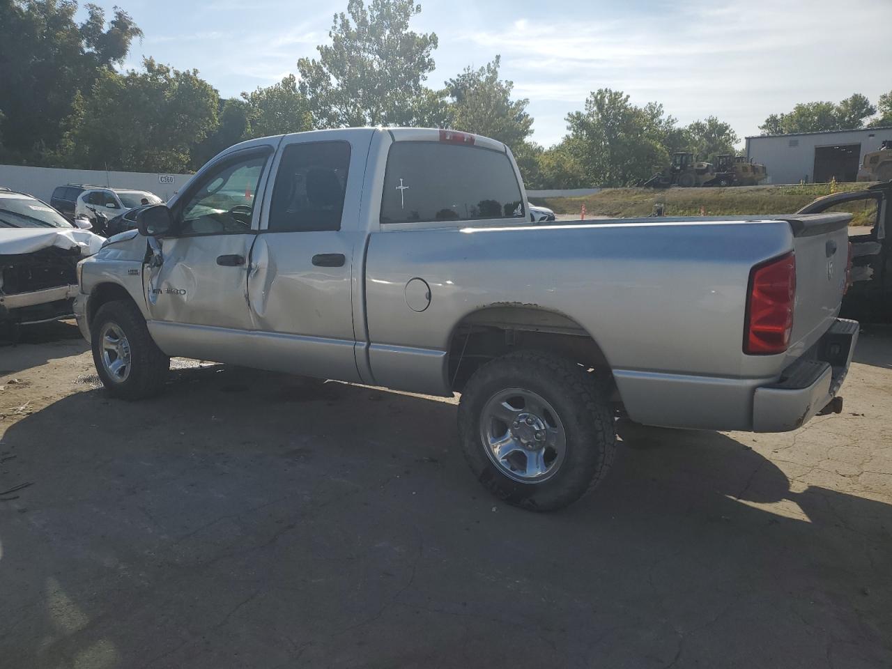 2007 Dodge Ram 1500 St silver other gas 1D7HU18297S227002 photo #3