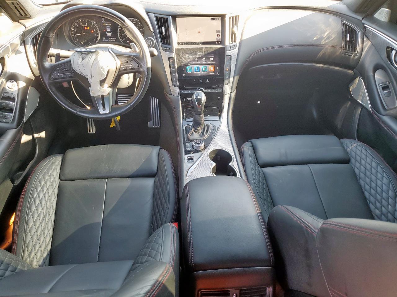 2020 Infiniti Q50 Red Sport 400 VIN: JN1FV7AR0LM660198 Lot: 69220055