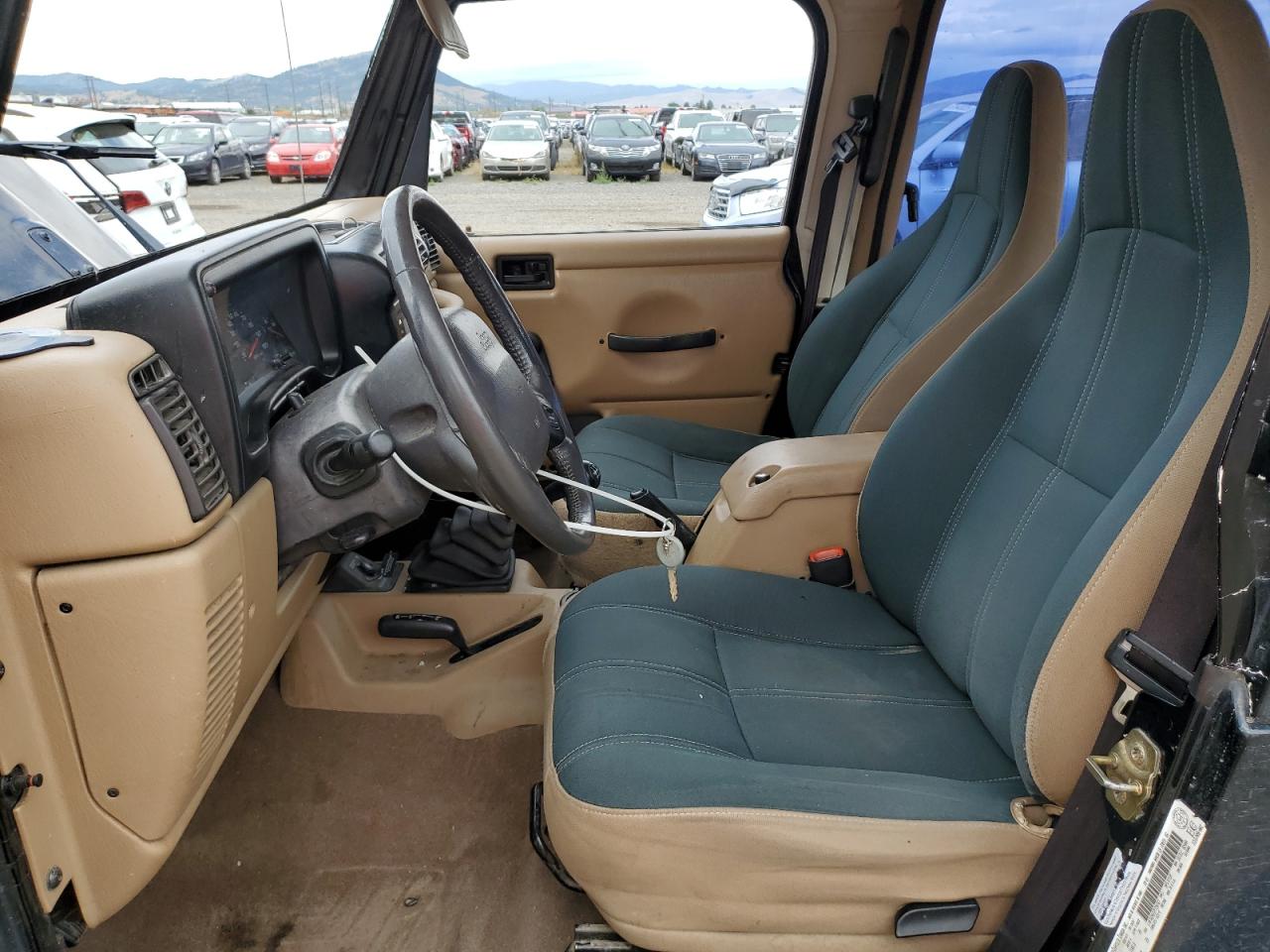 2002 Jeep Wrangler / Tj Sahara VIN: 1J4FA59S22P720767 Lot: 68039175