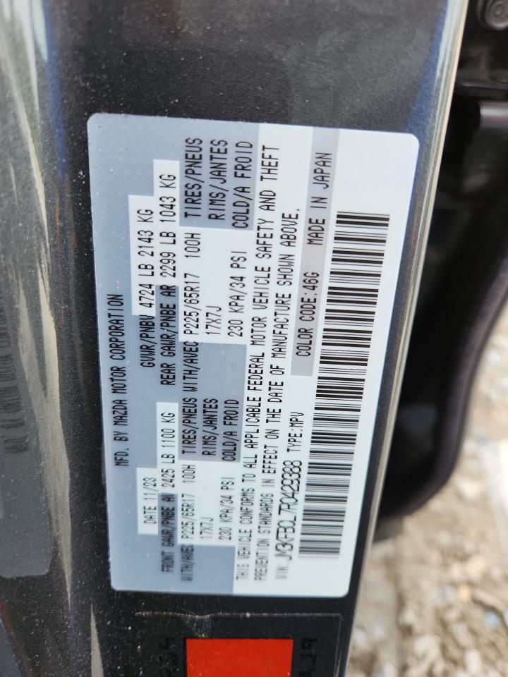 2024 Mazda Cx-5 Preferred VIN: JM3KFBCL7R0429388 Lot: 68903255