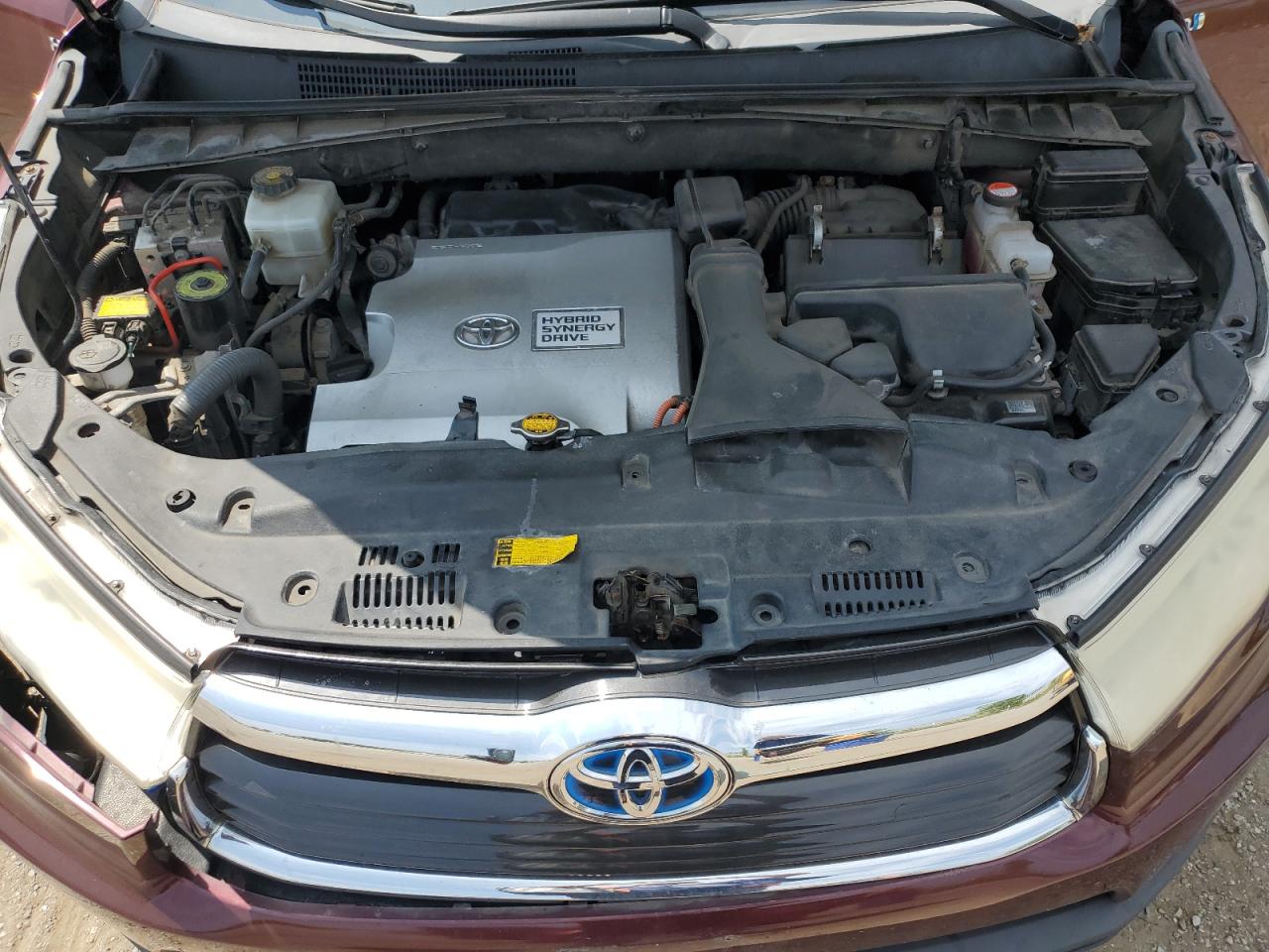 2015 Toyota Highlander Hybrid VIN: 5TDJCRFH7FS011404 Lot: 63094845