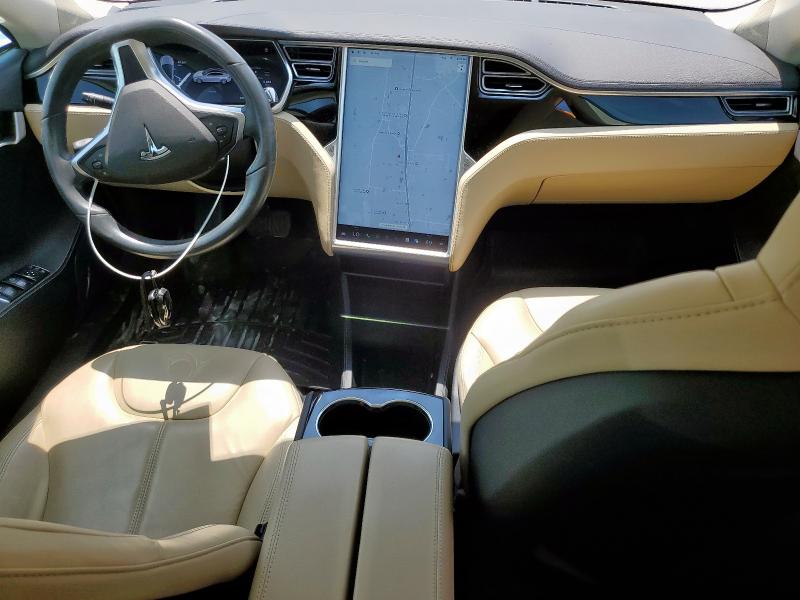  TESLA MODEL S 2014 Silver