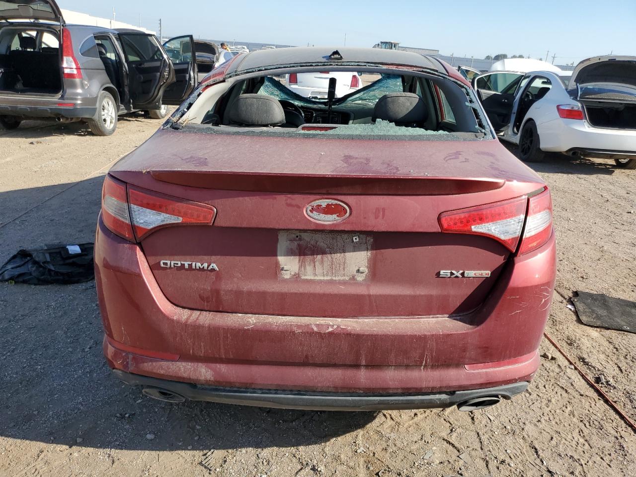 2013 Kia Optima Sx VIN: 5XXGR4A64DG248903 Lot: 70855805