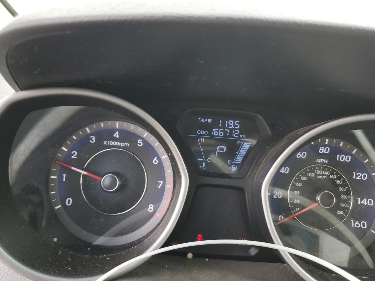 2012 Hyundai Elantra Gls VIN: KMHDH4AE3CU407542 Lot: 84925085