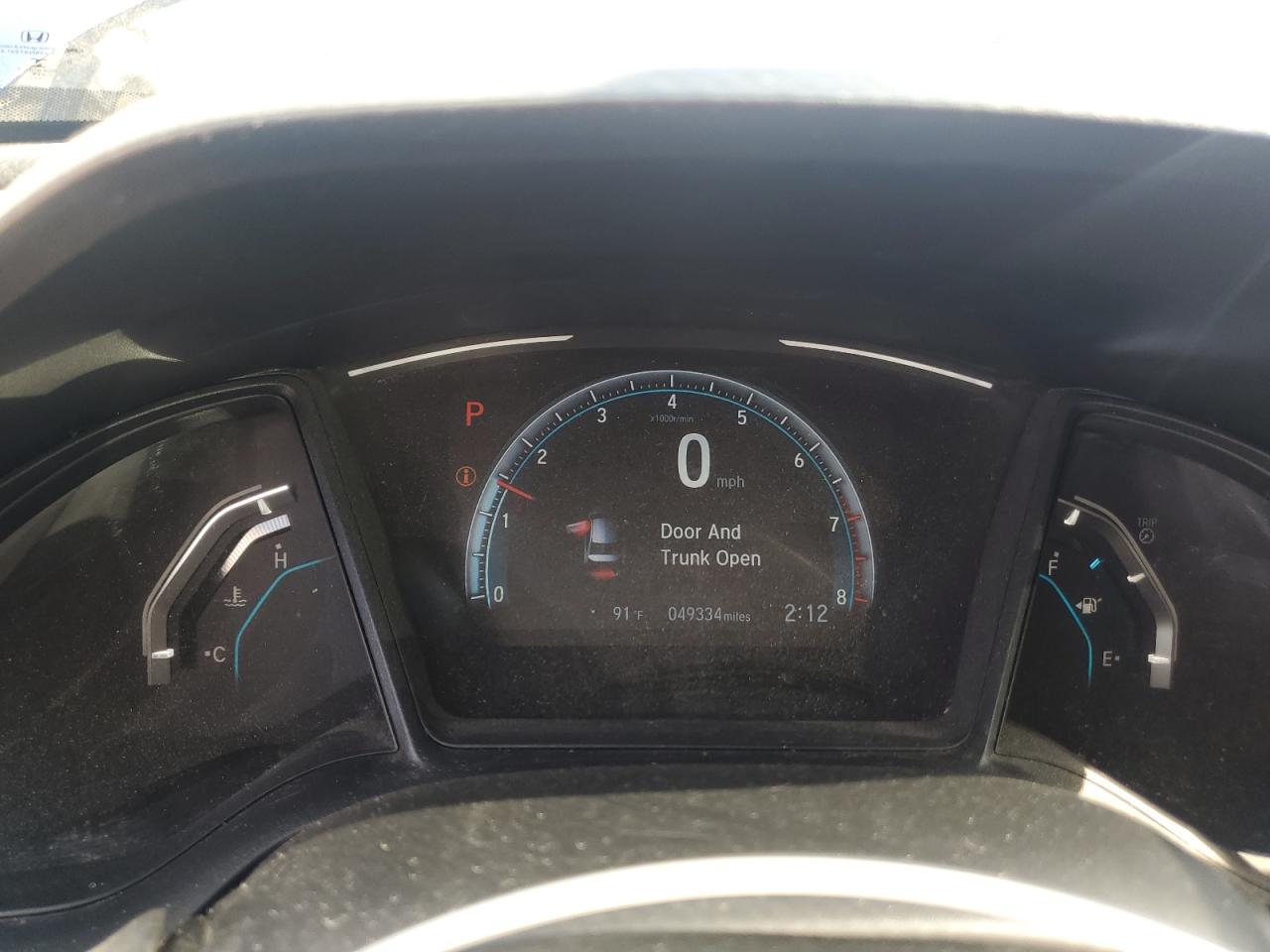 2019 Honda Civic Lx VIN: 2HGFC2F68KH578596 Lot: 70025485