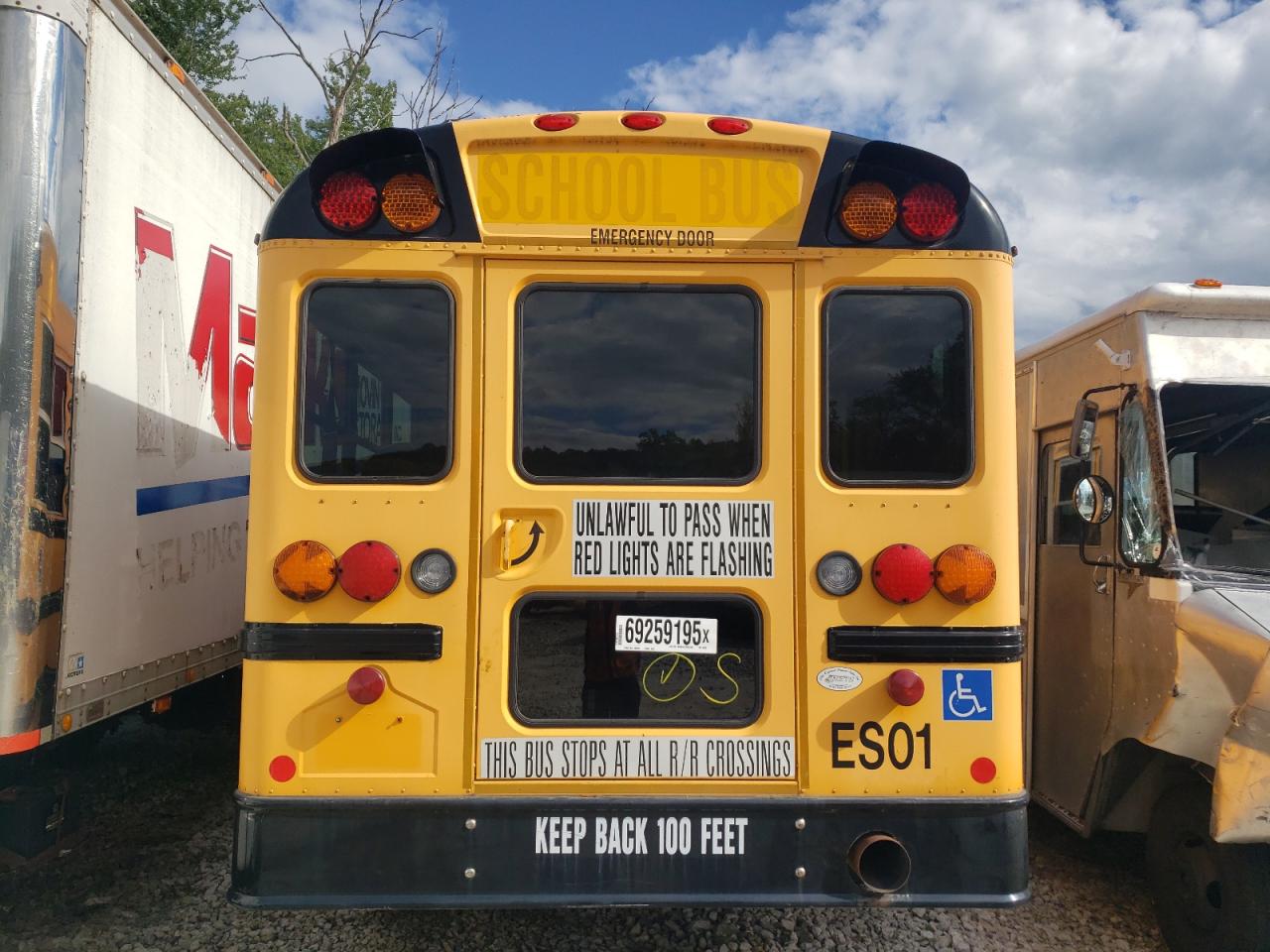 2011 Ic Corporation 3000 Ce VIN: 4DRBUSKM7BB356232 Lot: 69259195